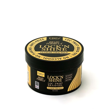 Braid Formula Lock'n Shine Extreme Strong Hold 8 унций 236 мл Ebin New York
Braid Formula Lock'n Shine Extreme Strong Hold 8 унций 236 мл Ebin New York