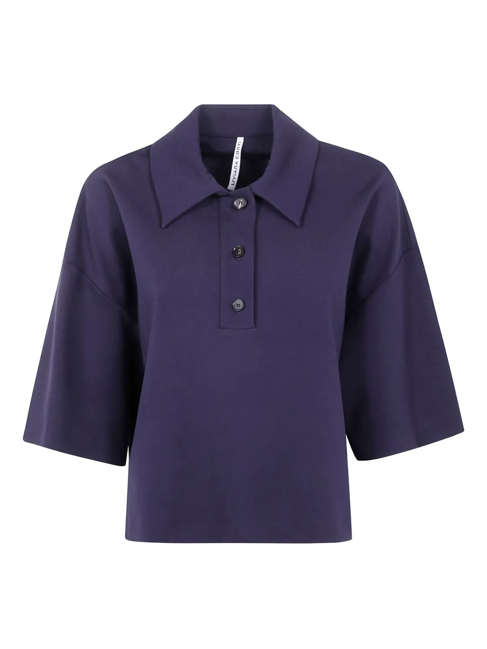 Рубашка поло с короткими рукавами Liviana Conti, синий
Рубашка поло с короткими рукавами Liviana Conti, синий