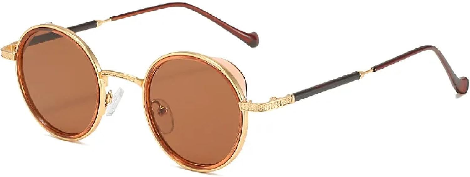 Роскошные винтажные зеркальные солнцезащитные очки для женщин и мужчин, классическая круглая оправа с защитой от УФ-излучения UV400 и металлическим каркасом TVTBBVV, C3
Роскошные винтажные зеркальные солнцезащитные очки для женщин и мужчин, классическая круглая оправа с защитой от УФ-излучения UV400 и металлическим каркасом TVTBBVV, C3