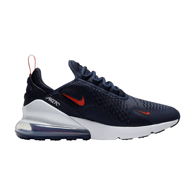 Кроссовки Nike Air Max 270 'Obsidian Orange', синий
Кроссовки Nike Air Max 270 'Obsidian Orange', синий