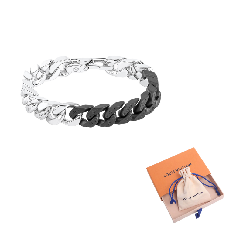 Браслет CHAIN LINKS для мужчин LOUIS VUITTON, черный/серебро
Браслет CHAIN LINKS для мужчин LOUIS VUITTON, черный/серебро