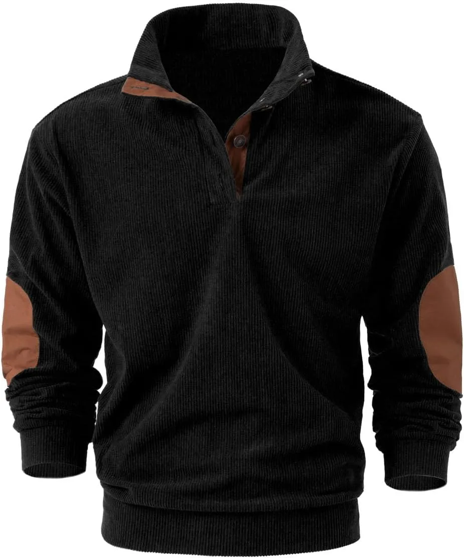 Мужской свитер с воротником стойкой, однотонный, с длинным рукавом
Мужской свитер с воротником стойкой, однотонный, с длинным рукавом