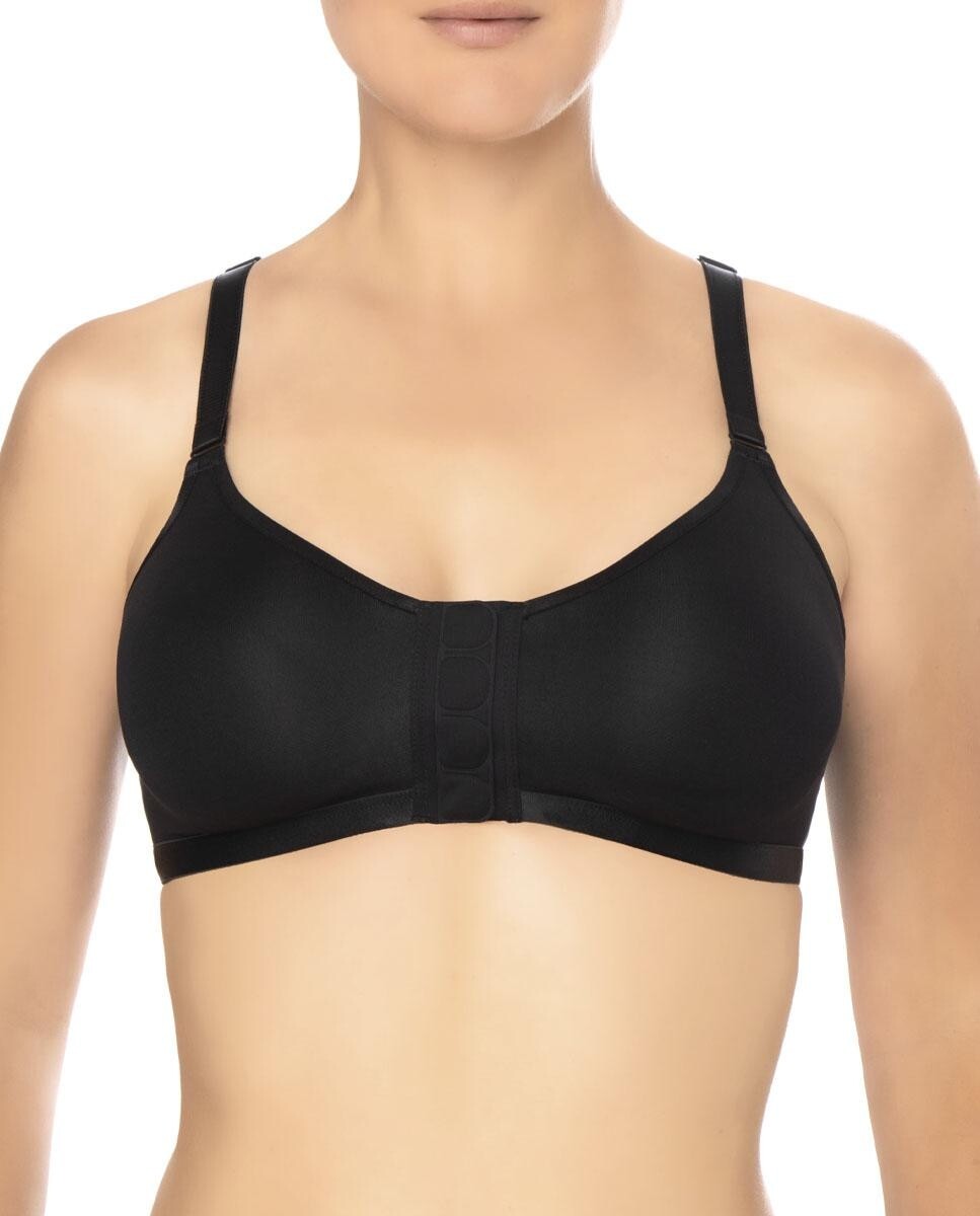 Формованный бюстгальтер без косточек Tencel с застежкой спереди Felina, черный
Формованный бюстгальтер без косточек Tencel с застежкой спереди Felina, черный