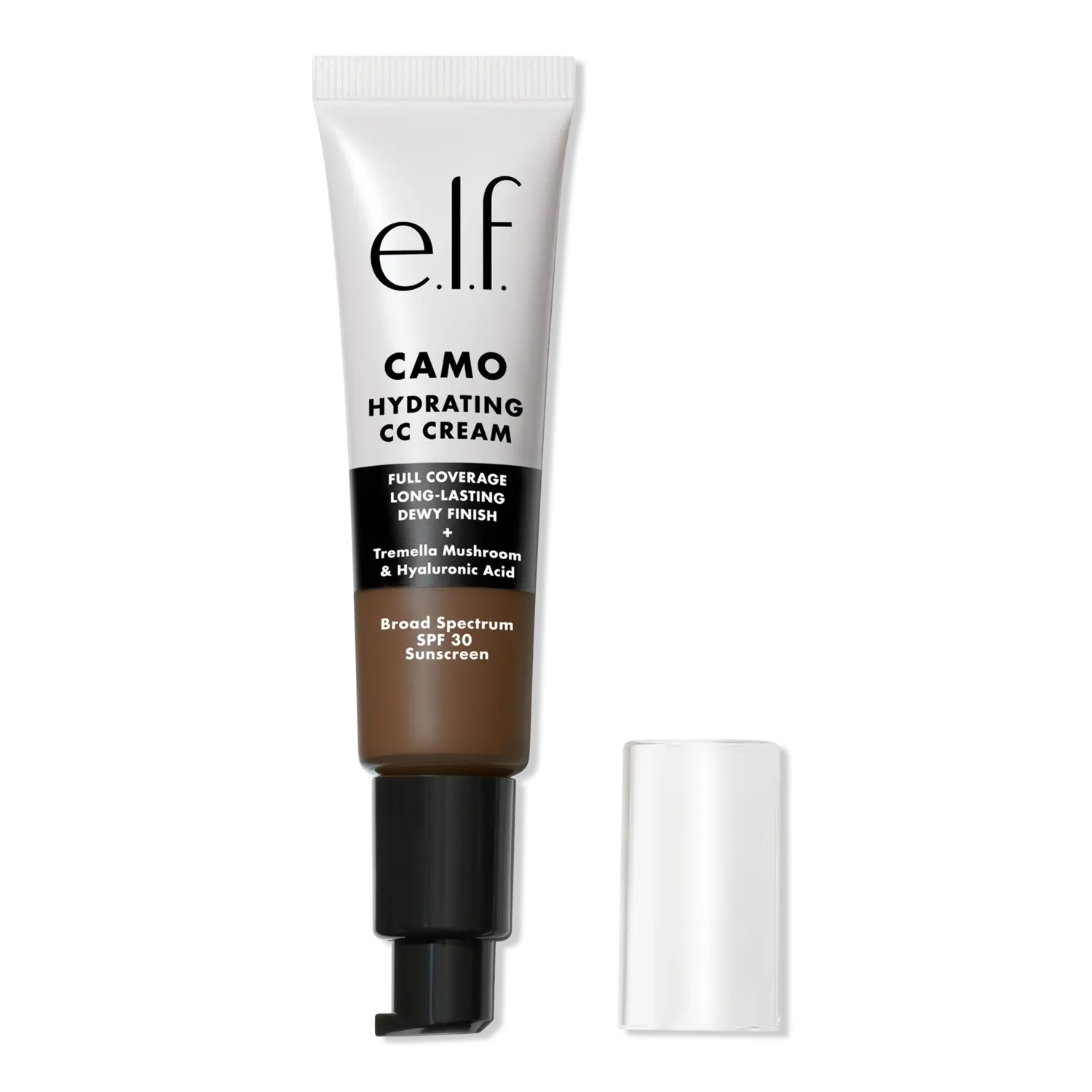 Увлажняющий CC-крем с камуфляжным эффектом и SPF 30 e.l.f. Cosmetics, Rich 610 N (rich with neutral undertones)
Увлажняющий CC-крем с камуфляжным эффектом и SPF 30 e.l.f. Cosmetics, Rich 610 N (rich with neutral undertones)