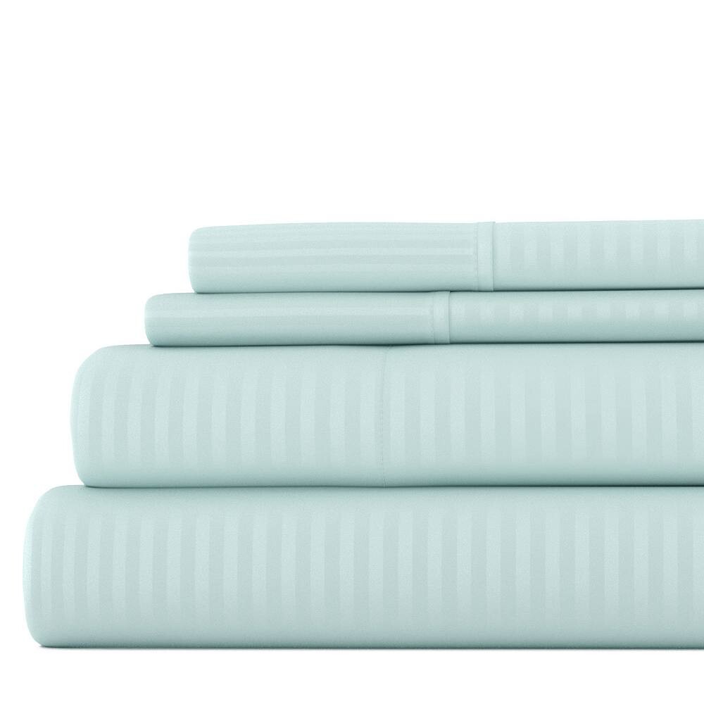 Комплект простыней с супермягкой тисненой текстурой Urban Loft из 4 предметов, цвет Stripes Aqua
Комплект простыней с супермягкой тисненой текстурой Urban Loft из 4 предметов, цвет Stripes Aqua