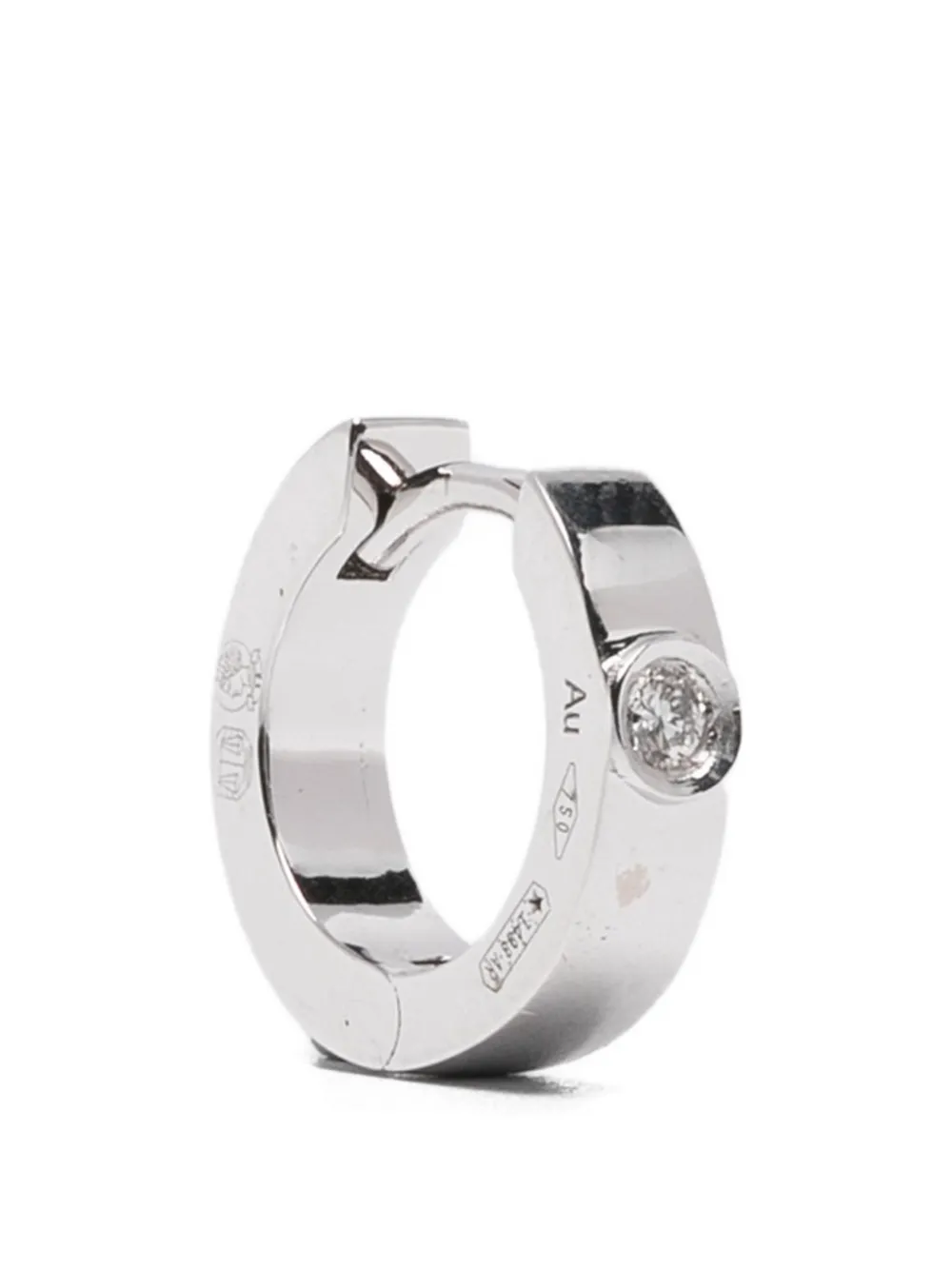 Серьги-кольца с бриллиантами Toteme, серебряный
Серьги-кольца с бриллиантами Toteme, серебряный