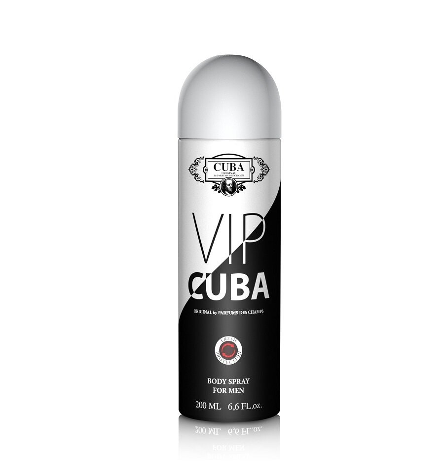 Cuba Original, Cuba VIP For Men, дезодорант, 200 мл
Cuba Original, Cuba VIP For Men, дезодорант, 200 мл