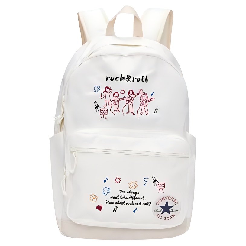 Converse Полиэстеровый рюкзак обычный унисекс белый, Band
Converse Полиэстеровый рюкзак обычный унисекс белый, Band