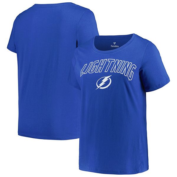 Женская синяя футболка Tampa Bay Lightning plus size с логотипом Profile, Синий, Женская синяя футболка Tampa Bay Lightning plus size с логотипом Profile
Женская синяя футболка Tampa Bay Lightning plus size с логотипом Profile, Синий, Женская синяя футболка Tampa Bay Lightning plus size с логотипом Profile