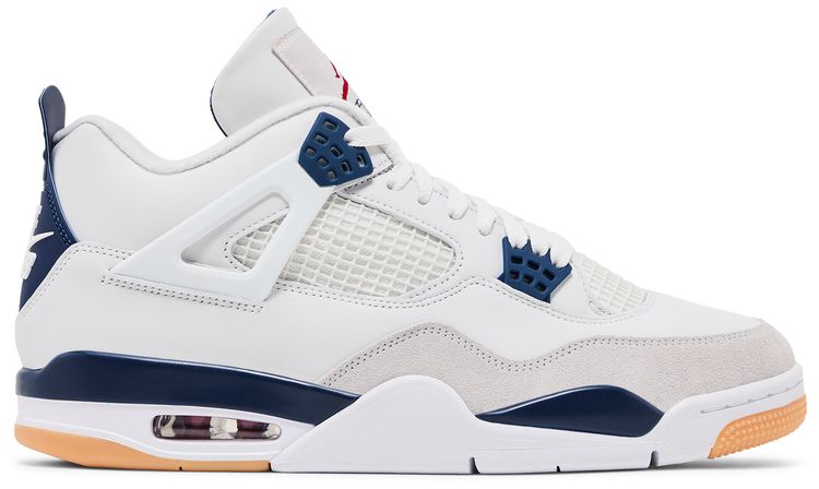 Кроссовки Nike SB x Air Jordan 4 Retro SP ‘Navy’, белый
Кроссовки Nike SB x Air Jordan 4 Retro SP ‘Navy’, белый