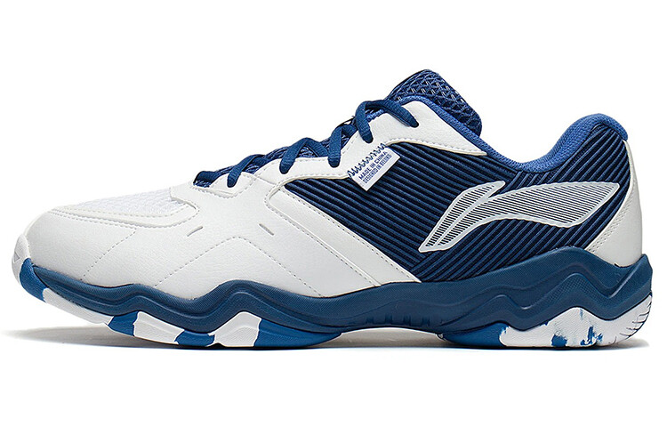 Бадминтонные кроссовки Sound Waves унисекс с низким верхом стандартные белые/темно-синие Lining
Бадминтонные кроссовки Sound Waves унисекс с низким верхом стандартные белые/темно-синие Lining