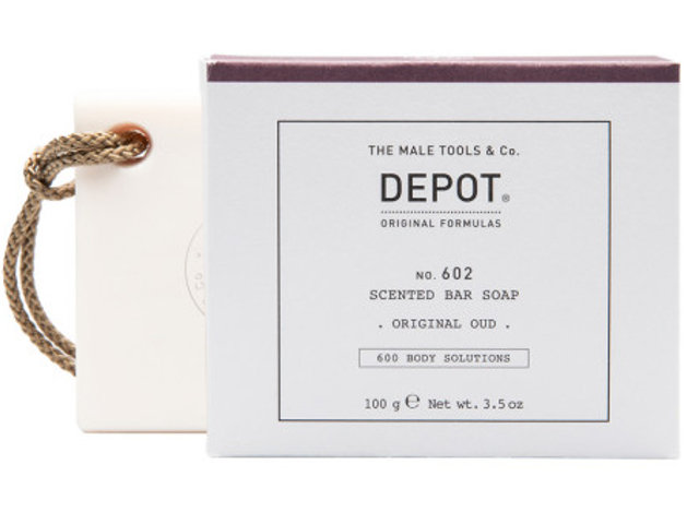 Depot 602 Парфюмированное мыло для мытья тела с ароматом OUD 100 г
Depot 602 Парфюмированное мыло для мытья тела с ароматом OUD 100 г