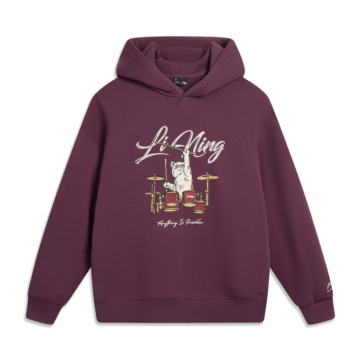 LINING Толстовка Sports Life Collection женская бордово-фиолетовая
LINING Толстовка Sports Life Collection женская бордово-фиолетовая