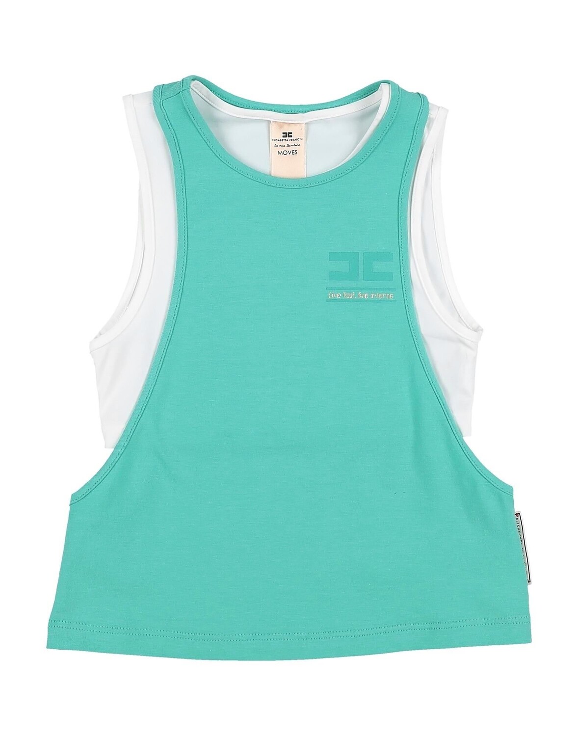 Футболка Elisabetta Franchi, светло-зеленый
Футболка Elisabetta Franchi, светло-зеленый