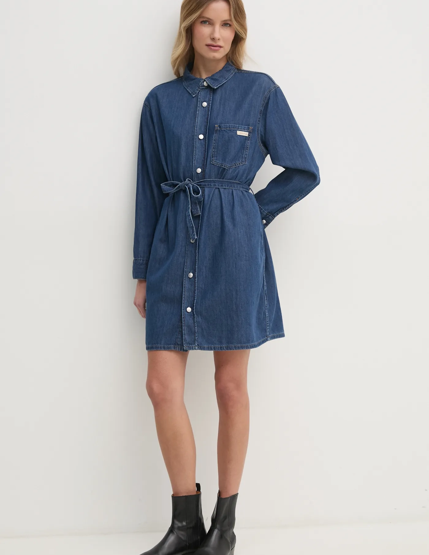 Джинсовое платье Calvin Klein Jeans, синий
Джинсовое платье Calvin Klein Jeans, синий