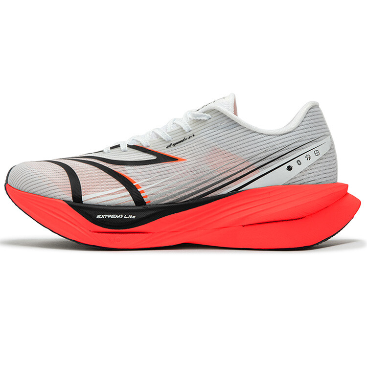 Кроссовки Flying B ET для бега мужские с низким верхом, белый/светящиеся красный и оранжевый 361° 
Кроссовки Flying B ET для бега мужские с низким верхом, белый/светящиеся красный и оранжевый 361°