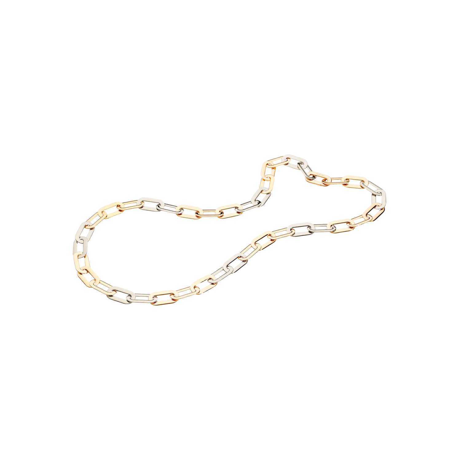Цепочка pirouette из белого золота 18 карат и розового золота 18 карат без родиевого покрытия. Vhernier
Цепочка pirouette из белого золота 18 карат и розового золота 18 карат без родиевого покрытия. Vhernier