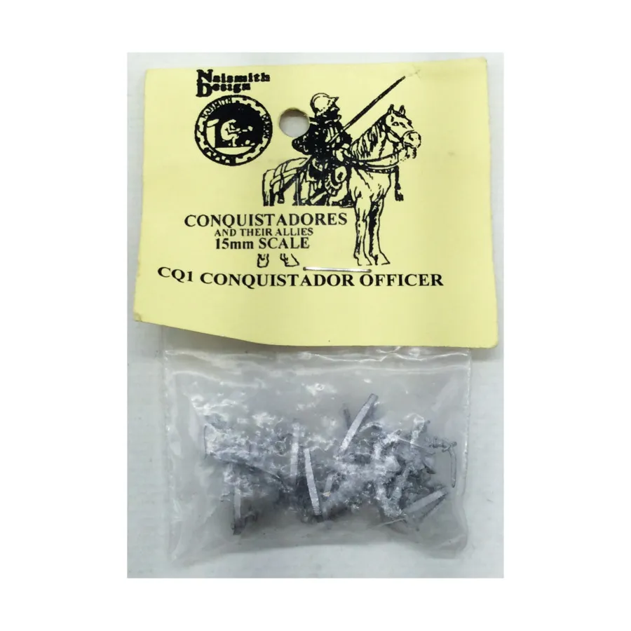 Офицер-конкистадор, Aztecs, Maya, Inca & Spanish - Conquistadores & Their Allies (15mm) 
Офицер-конкистадор, Aztecs, Maya, Inca & Spanish - Conquistadores & Their Allies (15mm)