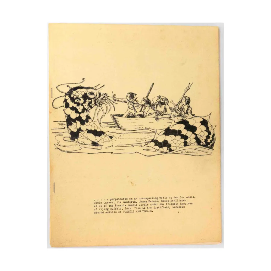 Tunnels & Trolls (2nd Edition), Tunnels & Trolls - Core Rules & Assorted (1975-2007), мягкая обложка
Tunnels & Trolls (2nd Edition), Tunnels & Trolls - Core Rules & Assorted (1975-2007), мягкая обложка