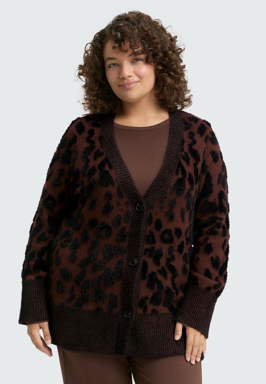 Кардиган TOM TAILOR Cardigan, Big Brown Leo Design/Brown
Кардиган TOM TAILOR Cardigan, Big Brown Leo Design/Brown