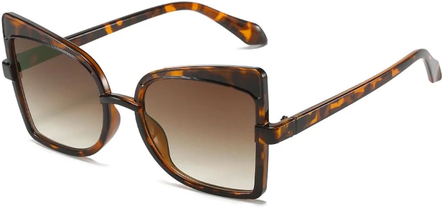 Модные женские и мужские ретро-очки в крупной оправе, солнцезащитные очки с градиентным переходом, уличная фотография, защита от УФ-излучения UV400 TKKTLLT, Leopard Gradient Tea
Модные женские и мужские ретро-очки в крупной оправе, солнцезащитные очки с градиентным переходом, уличная фотография, защита от УФ-излучения UV400 TKKTLLT, Leopard Gradient Tea