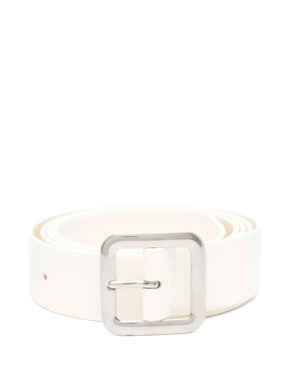 Кожаный ремень JIL SANDER, белый 
Кожаный ремень JIL SANDER, белый