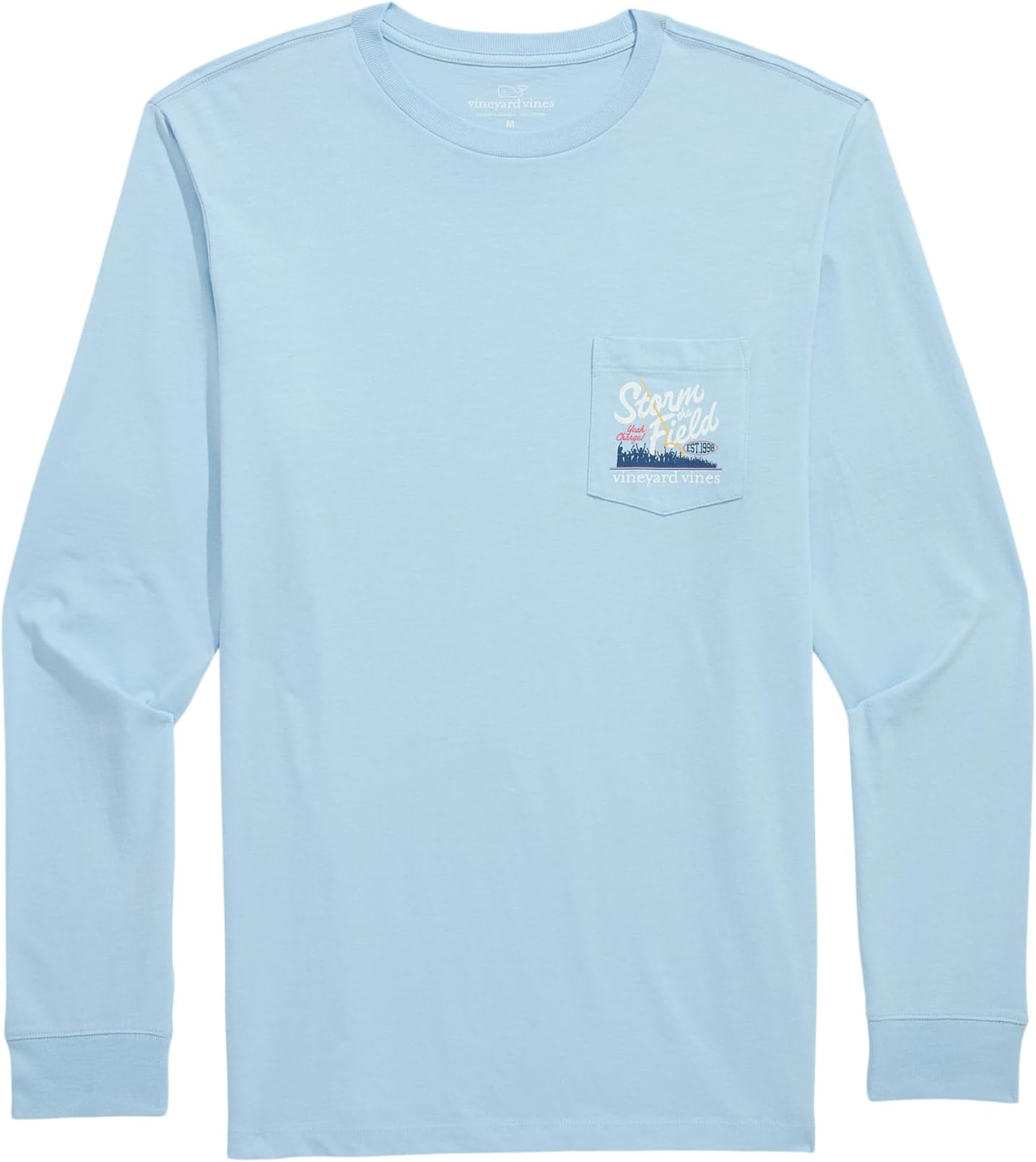 Мужская футболка с длинным рукавом Storming The Field Vineyard Vines, Jake Blue
Мужская футболка с длинным рукавом Storming The Field Vineyard Vines, Jake Blue