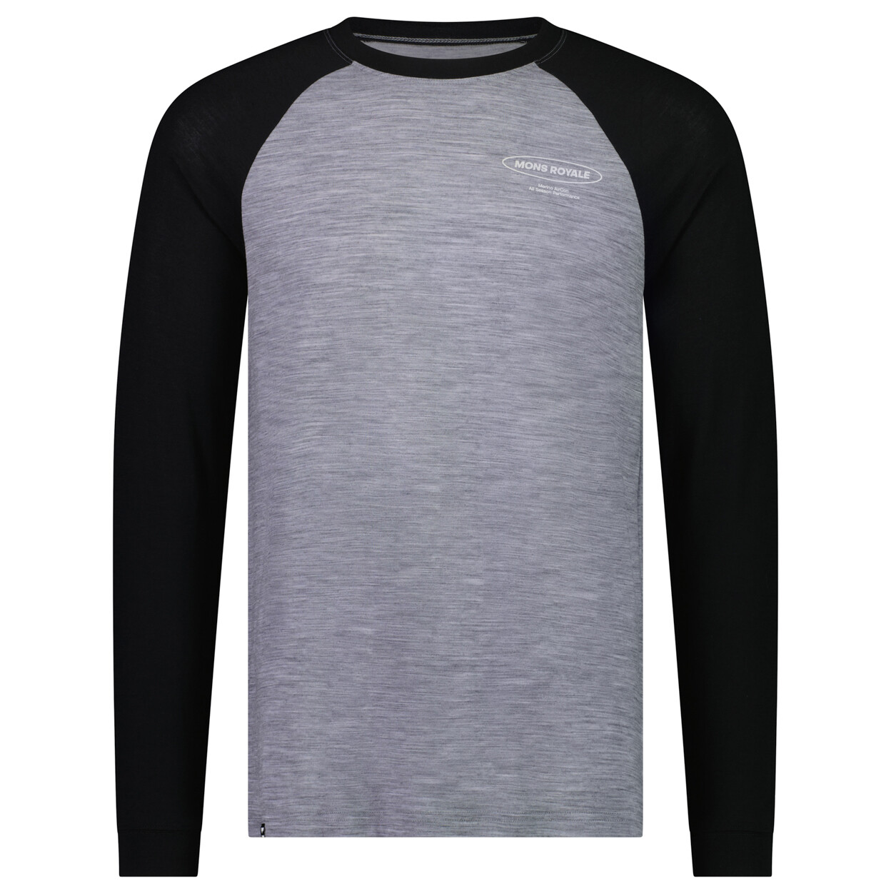 Рубашка из мериноса Mons Royale Icon Merino Air Con Raglan, цвет Grey Heather/Black
Рубашка из мериноса Mons Royale Icon Merino Air Con Raglan, цвет Grey Heather/Black