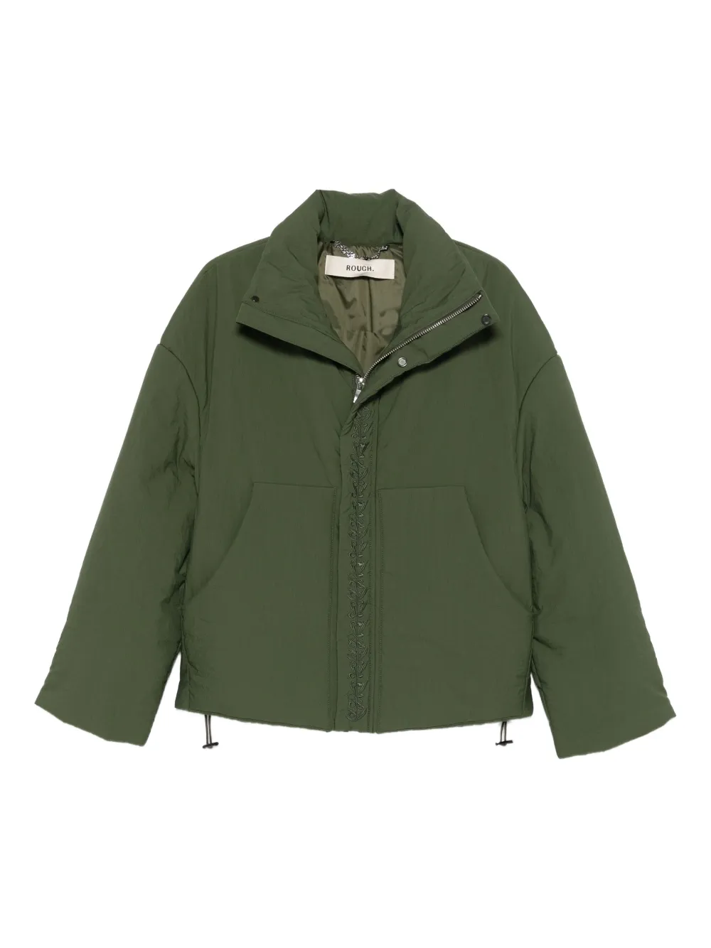 Стеганая куртка с цветочной вышивкой Rough., зеленый
Стеганая куртка с цветочной вышивкой Rough., зеленый