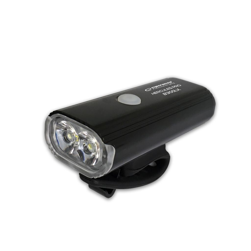 Esperanza Профессиональный передний светодиодный велосипедный фонарь Hercules Pro 8300 Lx
Esperanza Профессиональный передний светодиодный велосипедный фонарь Hercules Pro 8300 Lx