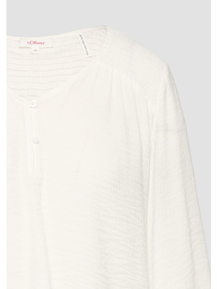 Блуза s.Oliver Bluse langarm, кремовый
Блуза s.Oliver Bluse langarm, кремовый