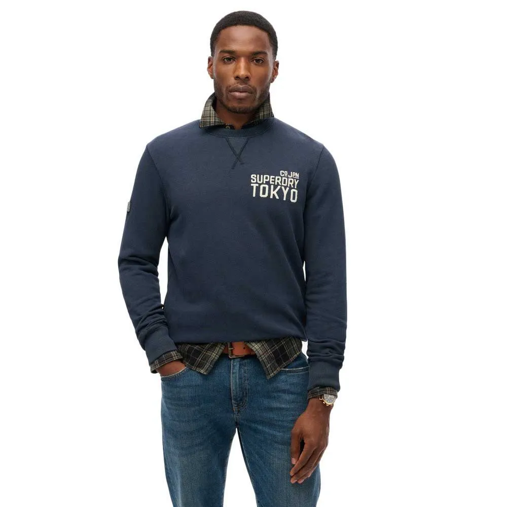 Толстовка Superdry Workwear Applique, синий
Толстовка Superdry Workwear Applique, синий