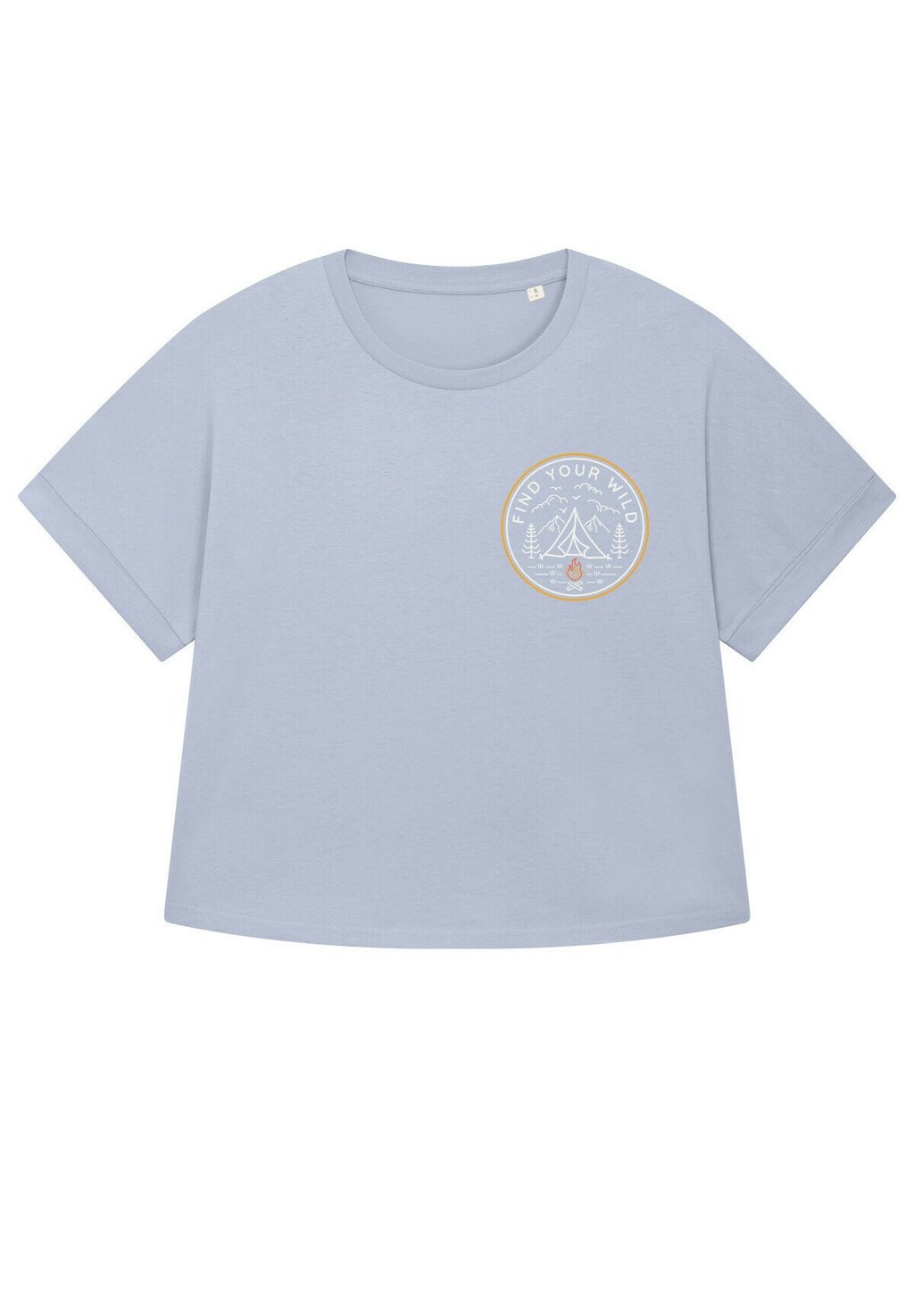 Принт на футболке FIND YOUR WILD watapparel, синий
Принт на футболке FIND YOUR WILD watapparel, синий