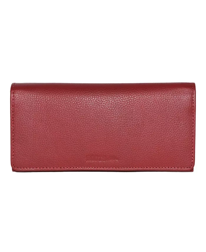 Женский кожаный расширяющийся клатч-кошелек Roots, красный
Женский кожаный расширяющийся клатч-кошелек Roots, красный