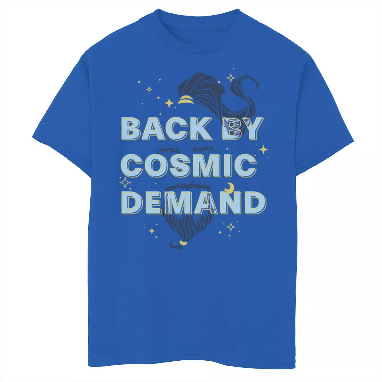 Футболка Disney's Aladdin Boys 8-20 Live Action по космическому спросу с рисунком Genie Beard Disney
Футболка Disney's Aladdin Boys 8-20 Live Action по космическому спросу с рисунком Genie Beard Disney