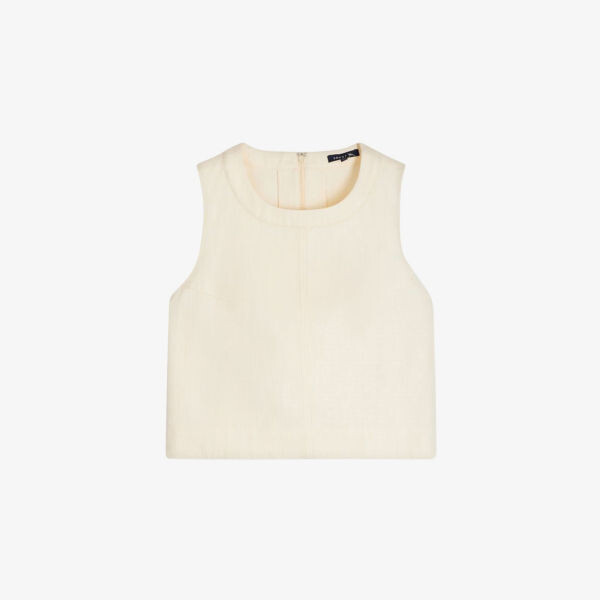 Топ из хлопка пампа без рукавов Soeur, бежевый
Топ из хлопка пампа без рукавов Soeur, бежевый