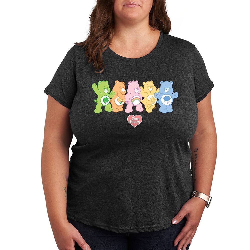 Футболка с графическим рисунком Plus Care Bears Pastel Lineup Licensed Character, цвет Heather Charcoal Gray
Футболка с графическим рисунком Plus Care Bears Pastel Lineup Licensed Character, цвет Heather Charcoal Gray