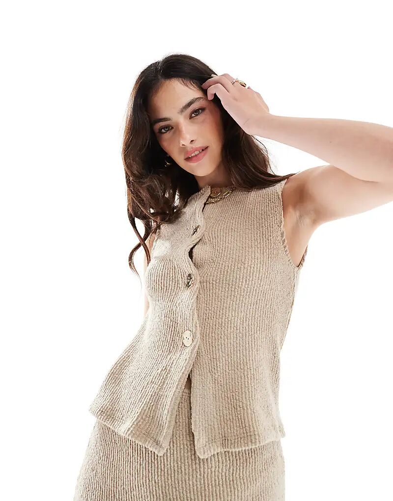 Супермягкий жилет-платье миди из букле цвета овса ASOS DESIGN
Супермягкий жилет-платье миди из букле цвета овса ASOS DESIGN