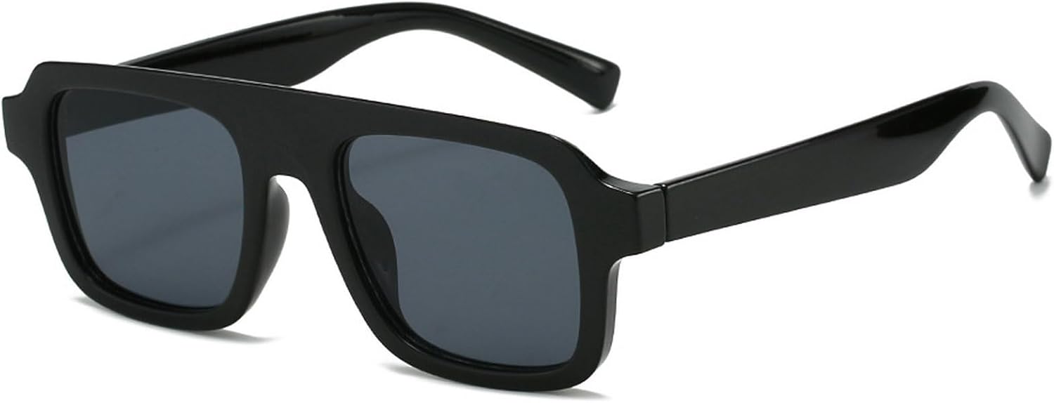 Мужские солнцезащитные очки в стиле ретро, квадратные, модные, прозрачные, красные, синие, с защитой от УФ-излучения UV400, женские солнцезащитные очки в стиле панк mincl, Black
Мужские солнцезащитные очки в стиле ретро, квадратные, модные, прозрачные, красные, синие, с защитой от УФ-излучения UV400, женские солнцезащитные очки в стиле панк mincl, Black