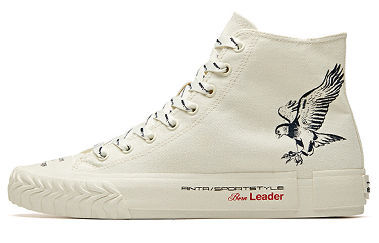 Мужские парусиновые туфли с высоким берцем, белые/черные Anta
Мужские парусиновые туфли с высоким берцем, белые/черные Anta