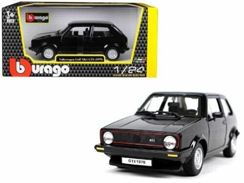 Бураго 1:24 18-21089 Vw Golf 79 Черный Bburago 
Бураго 1:24 18-21089 Vw Golf 79 Черный Bburago