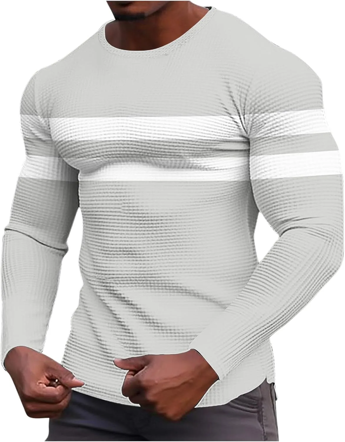 Мужская футболка Casual Long Sleeve с цветными блоками
Мужская футболка Casual Long Sleeve с цветными блоками