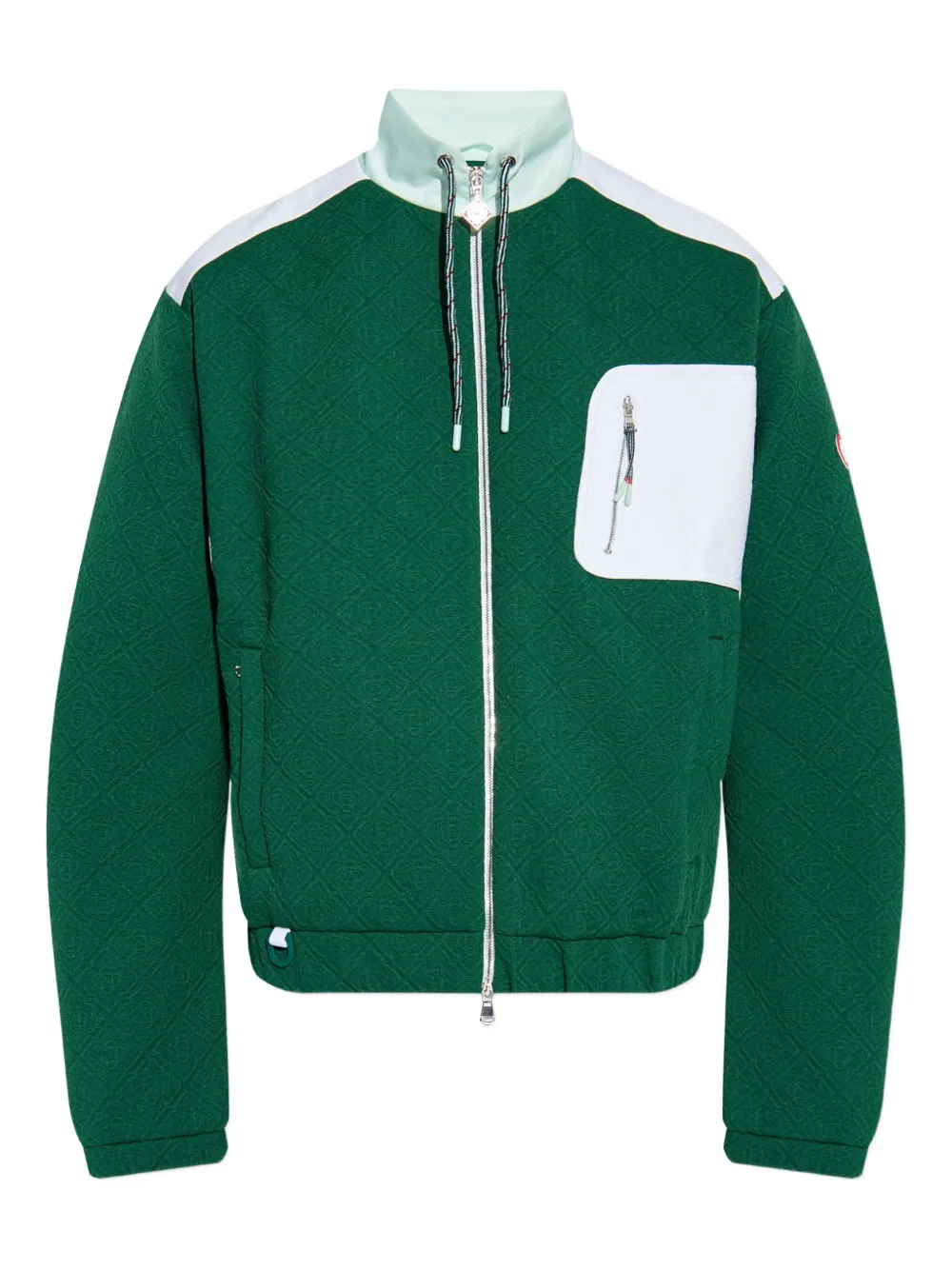 Толстовка на молнии CASABLANCA, зеленый
Толстовка на молнии CASABLANCA, зеленый