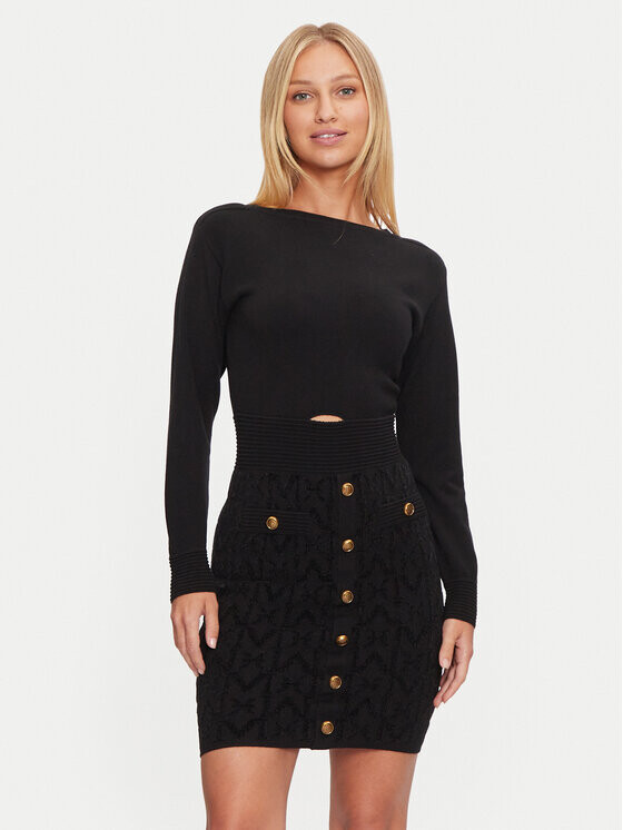Трикотажное платье облегающего кроя Marciano Guess, черный
Трикотажное платье облегающего кроя Marciano Guess, черный