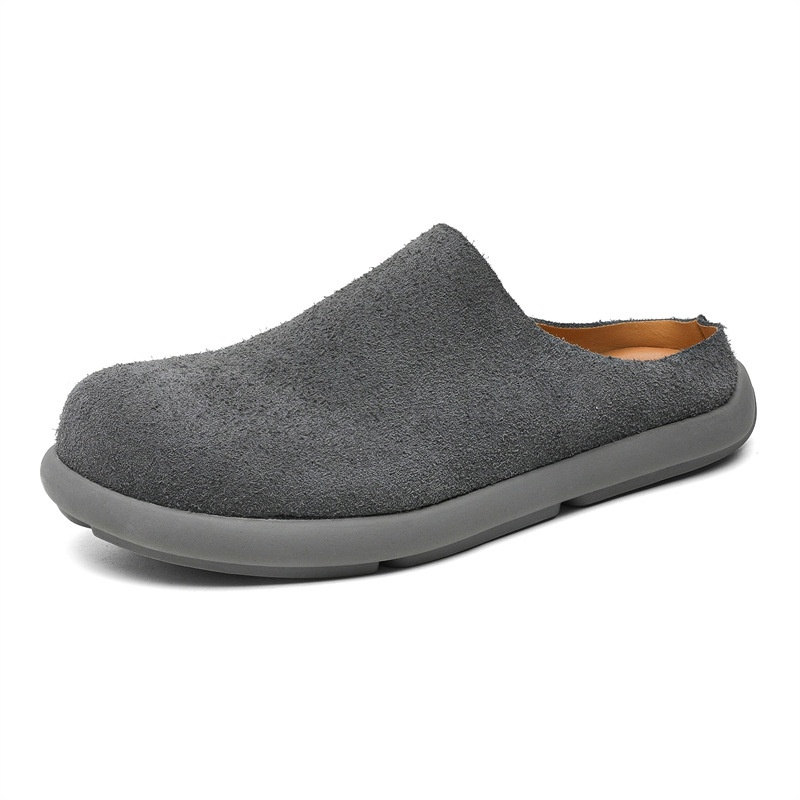 SOBB Мужские серые тапочки с закрытым носком, резиновой подошвой, устойчивые к скольжению и истиранию, цвет Gray
SOBB Мужские серые тапочки с закрытым носком, резиновой подошвой, устойчивые к скольжению и истиранию, цвет Gray