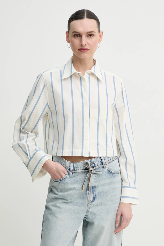 Хлопковая рубашка Issa Day Birger Et Mikkelsen, бежевый
Хлопковая рубашка Issa Day Birger Et Mikkelsen, бежевый