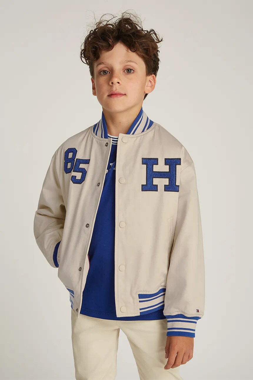 Детская куртка-бомбер Tommy Hilfiger, бежевый
Детская куртка-бомбер Tommy Hilfiger, бежевый