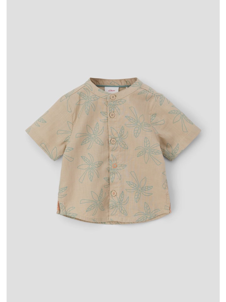 Рубашка s.Oliver, бежевый
Рубашка s.Oliver, бежевый