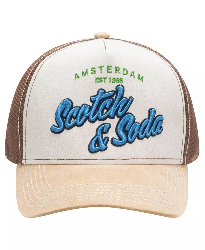 Мужская кепка Altos Adjustable Trucker Scotch & Soda, загар/бежевый
Мужская кепка Altos Adjustable Trucker Scotch & Soda, загар/бежевый