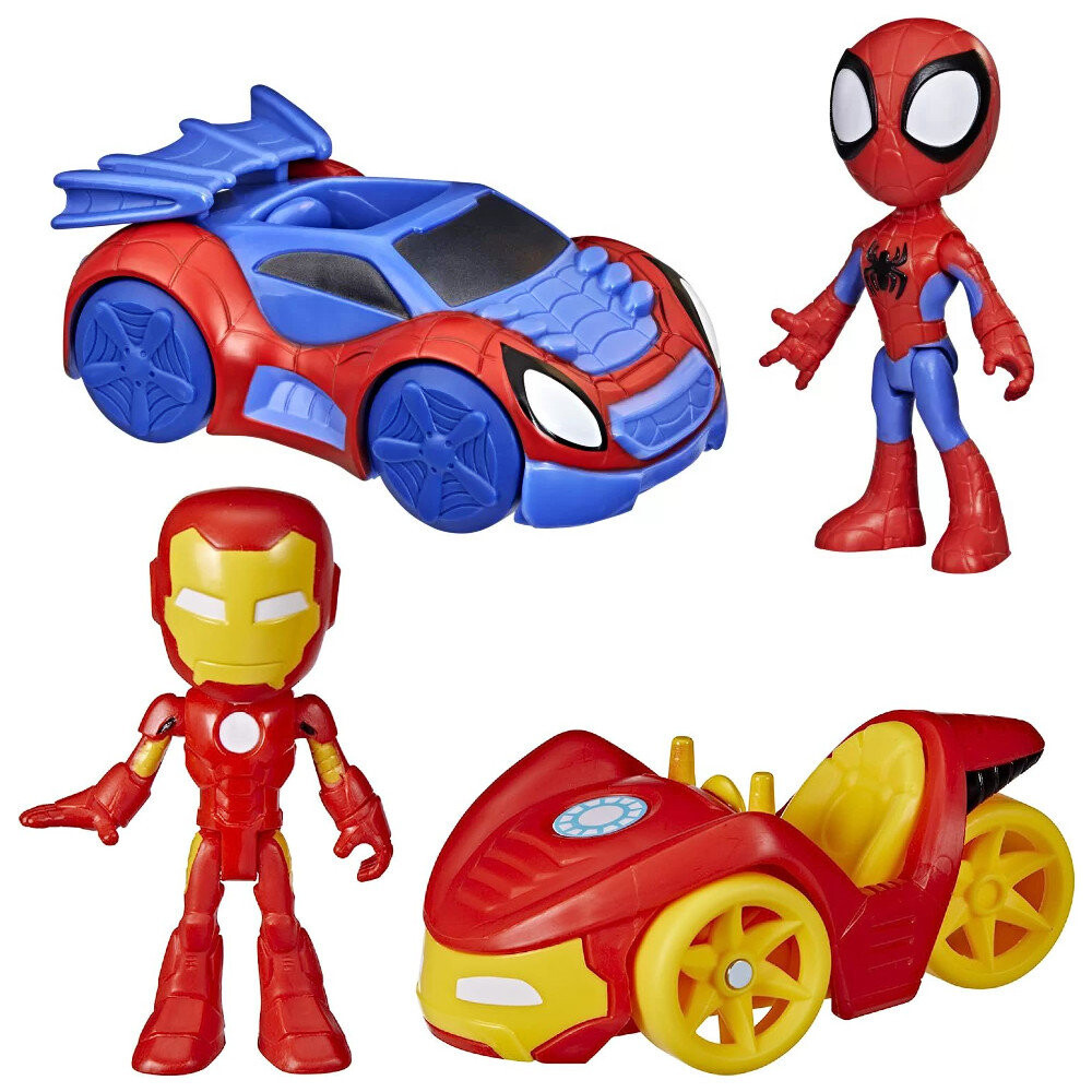 Набор Marvel Spidey and Super Buddies: Железный человек с автомобилем F3922 + Спайди с автомобилем F19440 Inna marka
Набор Marvel Spidey and Super Buddies: Железный человек с автомобилем F3922 + Спайди с автомобилем F19440 Inna marka